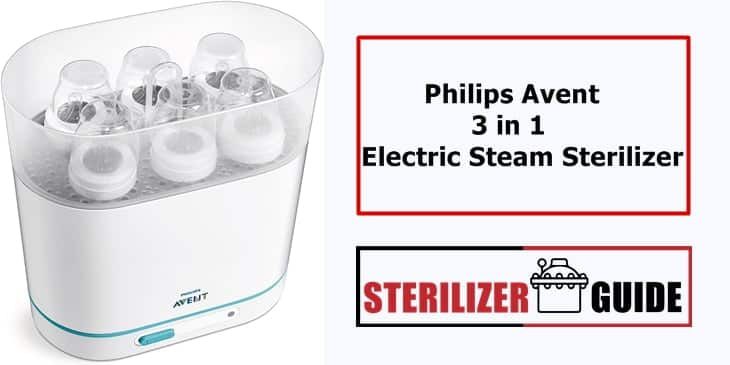 Philips Avent 3-in-1 Electric Steam Sterilizer